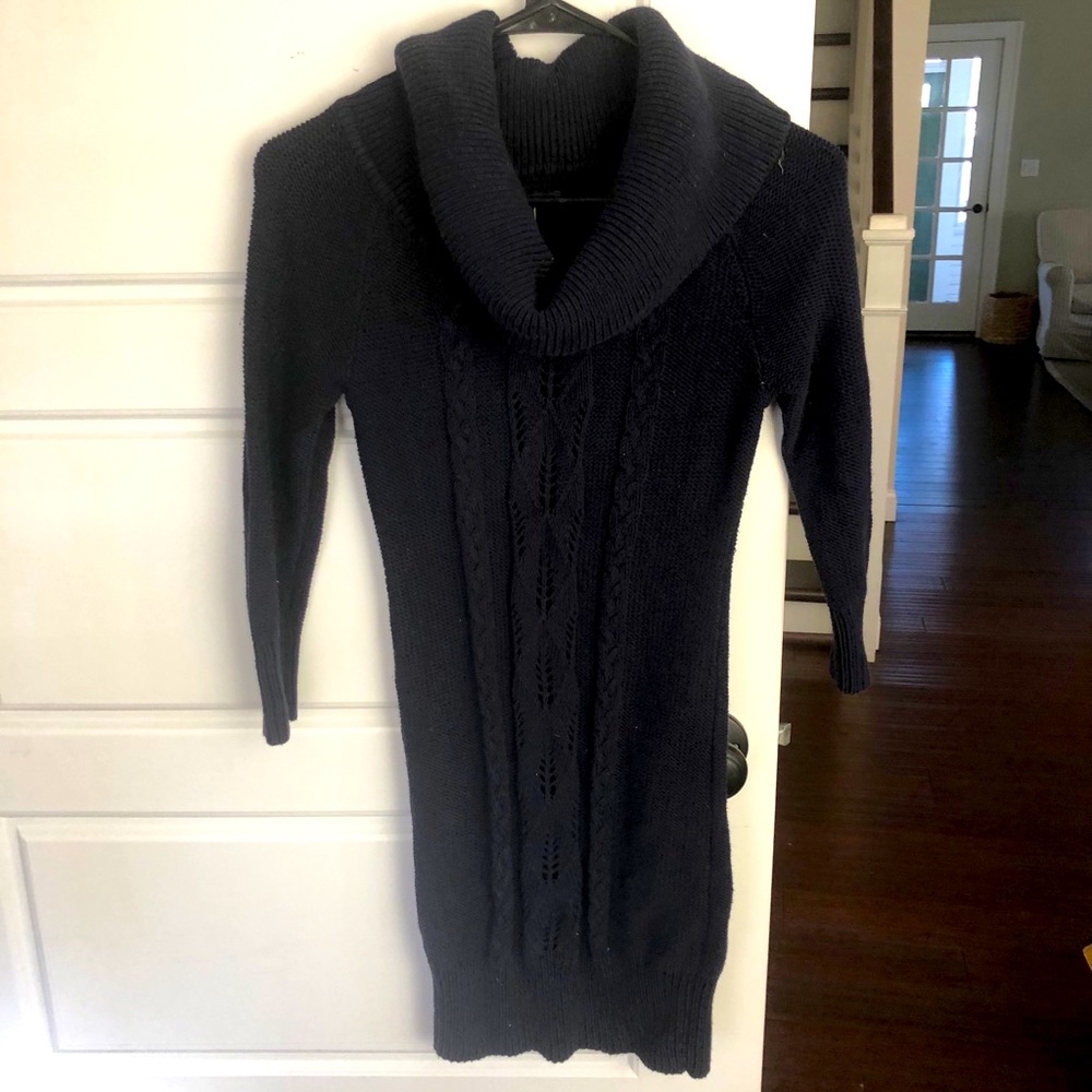 AE Cable Knit Sweater Dress
